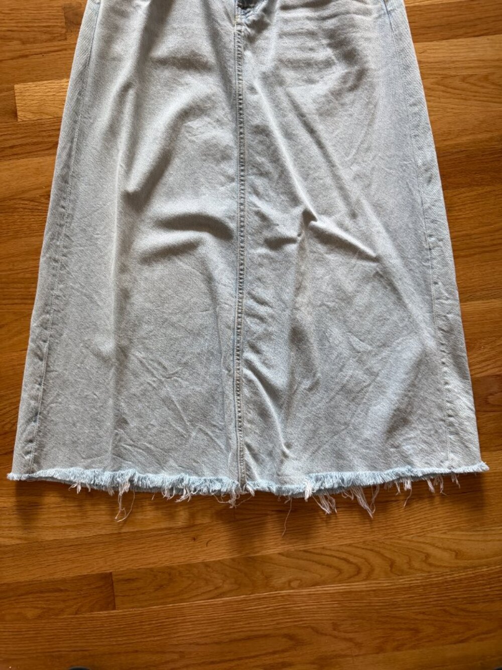 H&M Feather Soft Denim Skirt - Picture 7 of 10
